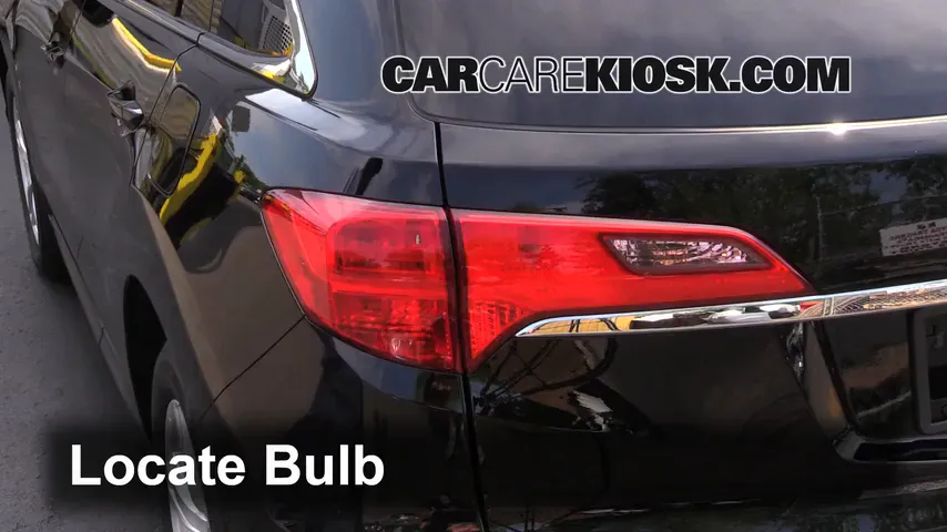 2014 Acura RDX 3.5L V6 Lights Turn Signal - Rear (replace bulb)